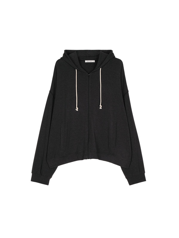 Italian Brushed Knit Set | Zip Cardigan with Drawstring Skirt and Jogger | Casual Loungewear Trio | Women Knitwear | MRS Studios