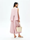 Calf Leather Litchi-Grain Tote | Minimalist Underarm Silhouette | Suede-Lined Interior | Women Bag | MRS Studios