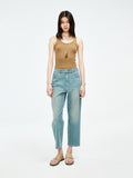 Soft Stretch Eco Tencel Denim Jeans | Relaxed Straight Cropped 9/10 Fit | MRS Studios MRS Studios