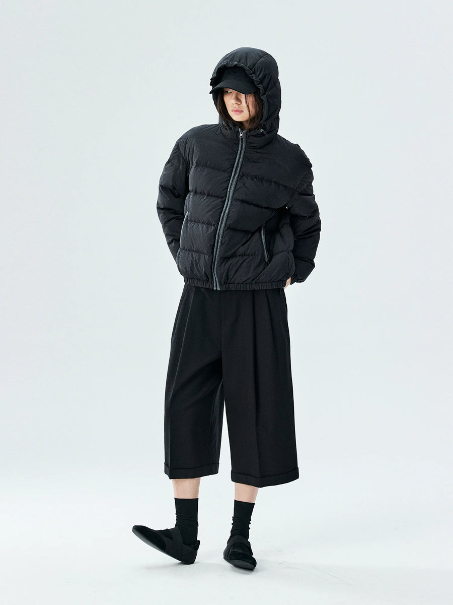 Goose Down Quilted Jacket & Vest, view 7