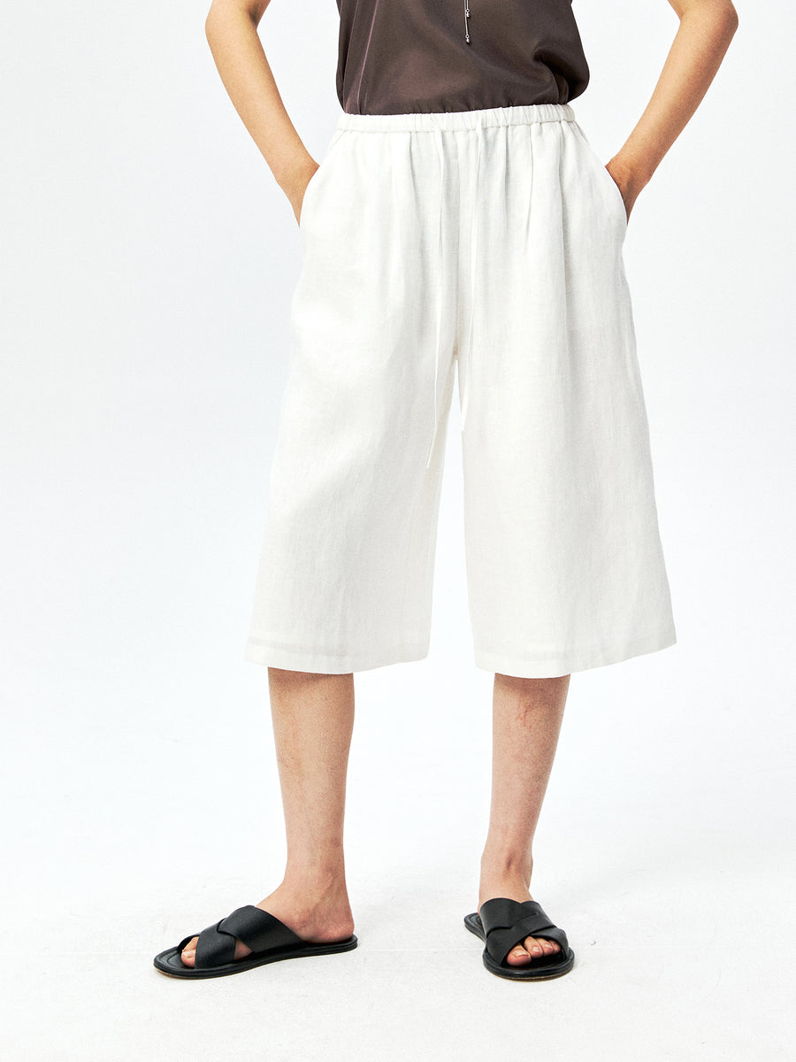 Japanese Linen Shirt, Skirt & Cropped Pants, view 7