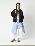 High-Density Cotton Oversized Shirt | Sand-Washed Matte Finish | Shell Buttons | Women Shirt | MRS Studios