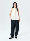 Sand-Washed Silk Cami & Dress Set | 3D Pleated Neckline | Shell-Button Back | Women Set | MRS Studios
