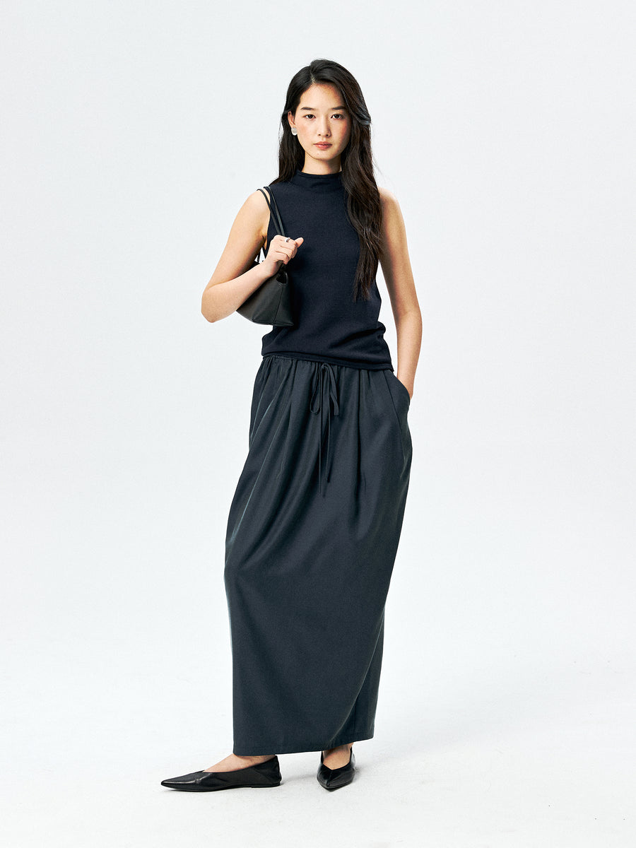 Long-Staple Cotton Knit Tank, view 7
