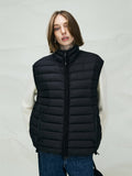 Lightweight 90% Goose Down Puffer Jacket & Vest | Horizontal Quilting | Water-Repellent Functional Fabric | MRS Studios
