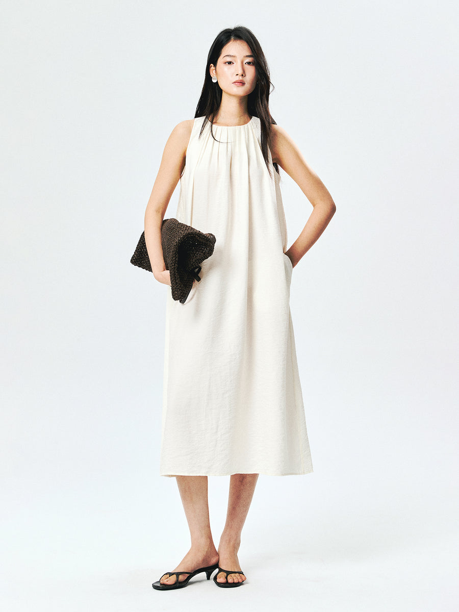 Sand-Washed Silk Cami & Dress Set, view 4