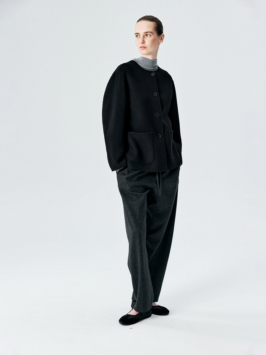 Superfine Merino Knit Drawstring Pants, view 4