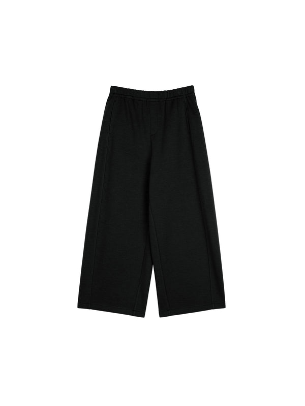 Knit Air Fabric 9/10 Balloon Pants | Elastic Waist | Women Trousers | MRS Studios