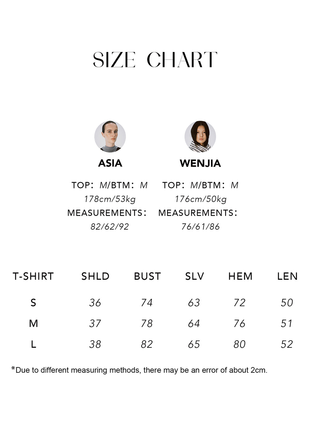 Size chart for Lyocell Merino Rib Knit Tie-Neck Top