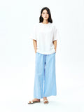 Japanese Heavyweight Jersey Cotton Tee | Round Neck | Relaxed Fit | Women Top | MRS Studios