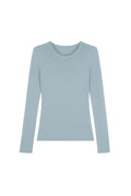 Seamless Fine Merino Wool Base Top | Italian Yarn | Crew & Scoop Neck | Women Knitwear | MRS Studios