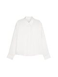 Lyocell Cupro Sheer Sun-Protection Shirt | Back-Shirred Detail | Micro-Crinkle Texture | Women Shirt | MRS Studios