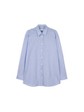 High-Density Cotton Oversized Shirt | Sand-Washed Matte Finish | Shell Buttons | Women Shirt | MRS Studios