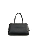 Fine-Grain Lambskin Bowling Bag | Shoulder & Underarm Carry | Structured Mini Bag | Women Bags | MRS Studios