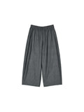 Pima Cotton & Silk Balloon Pants | Cocoon Drawstring Waist | Cropped 9/10 Length | Women Pants | MRS Studios