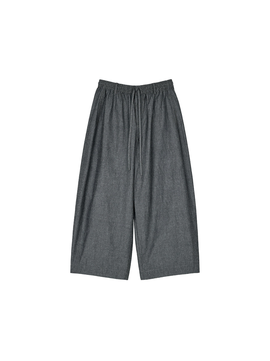 Pima Cotton & Silk Balloon Pants, view 2