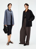 Cotton Corduroy Collar Jacket | Workwear Frank Jacket | Retro Style | Unisex Casual Outerwear | MRS Studios