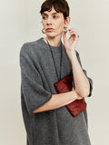 Relaxed Short-Sleeve Knit Sweater | Consinee Cashmere × Merino Wool | Soft & Skin-Friendly ROW-Inspired Style | MRS Studios