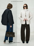 Japanese 50D Taftan Quilted Jacket | Super Lightweight Warm Outerwear | Water-Resistant | Women Jacket | MRS Studios