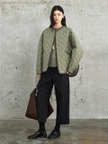 Japanese 50D Taftan Quilted Jacket | Super Lightweight Warm Outerwear | Water-Resistant | Women Jacket | MRS Studios