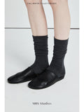 Winter Warm High Tube Socks | MIU Series Merino-Cotton Blend Slouch Socks | Antibacterial & Breathable | MRS Studios