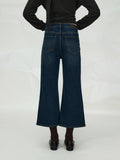 Bossa Vintage Flared Denim Pants | Türkiye Fabric | Slight Stretch Long and 8.5-Length | MRS Studios