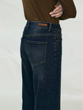 Bossa Vintage Flared Denim Pants | Türkiye Fabric | Slight Stretch Long and 8.5-Length | MRS Studios
