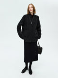 Aran-Knit Wool Cardigan | Textured Knit | Speckled Yarn | Irish Style | Women’s Wool Sweater | MRS Studios