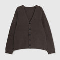 Italian Merino Wool Cardigan and Cape Set | V-Neck Ribbed Knit | Soft Lofty Texture | Women Knitwear | MRS Studios
