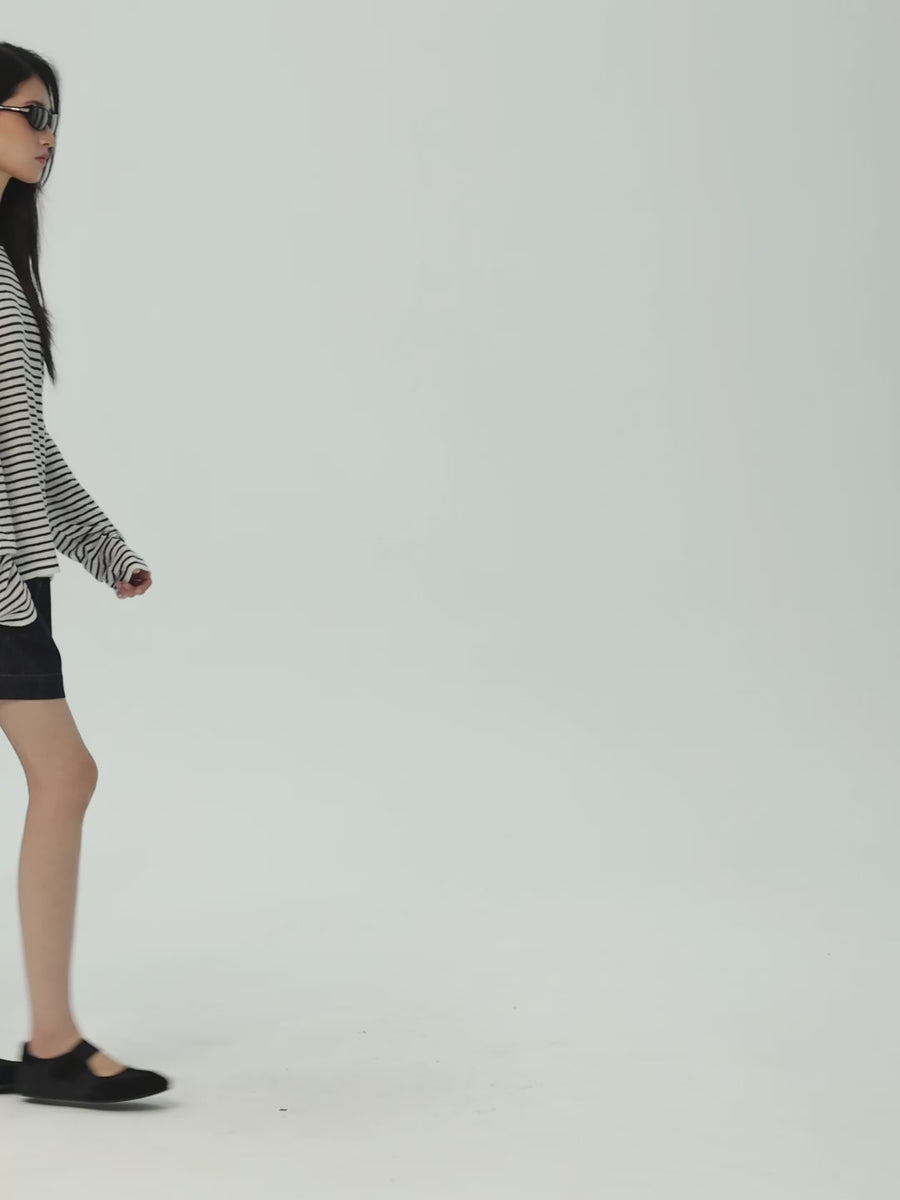 Linen-Cotton Knit Overshirt, film