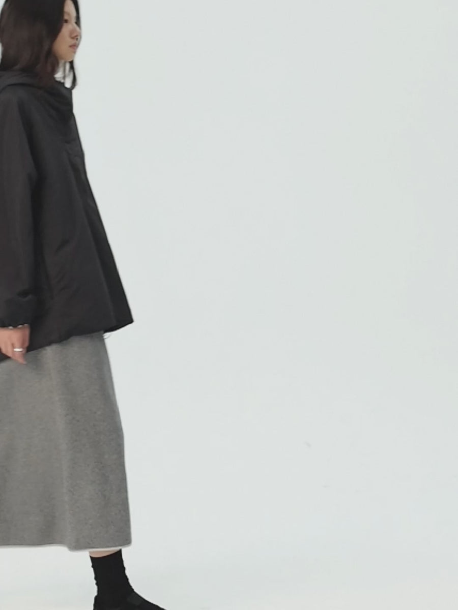Silk-Blend Taffeta Padded Anorak, film