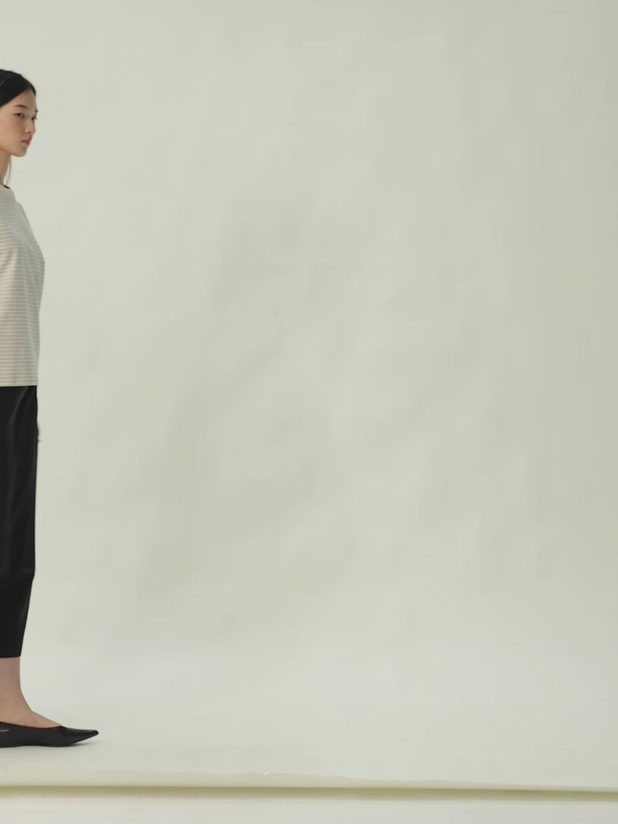 Japanese Heavyweight Jersey Striped Tee, film