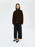 Uncoated A-Grade Lambskin Jacket | Classic Lapel Collar | Natural Grain Leather | Cupro Lining | Women Jacket | MRS Studios